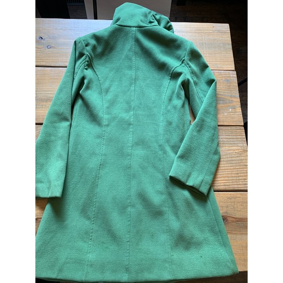 Pink Dream Green Women's Wool Blend High Neck/ Collar Jacket Women's size XS/S - Picture 2 of 8